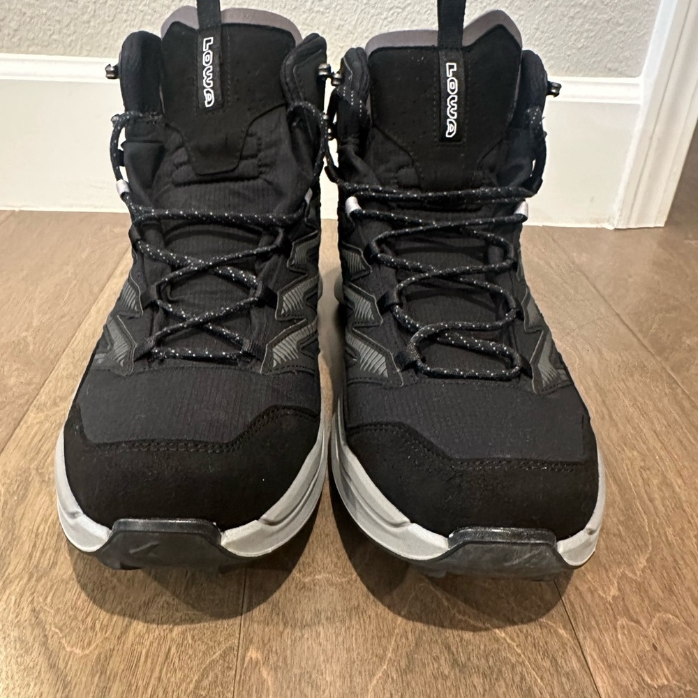 Lowa Black and Gray Athletic Shoes - Picture 2 of 8